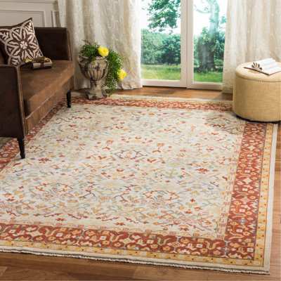 Ajwa Hand Knotted Wool Oriental Rug