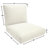 Eddie Bauer Sunbrella® Fabric 1-Piece Outdoor Louge Chair Cushion, 26"W x 26"L, Canvas Natural -18066172-92686487