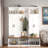 Hall Tree With Bench, Top Cubbies, Bottom Storage Space, Cabinets And Hooks-1678683083