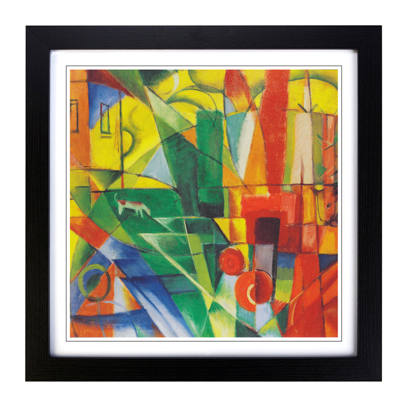 Single Picture Frame Painting, Black