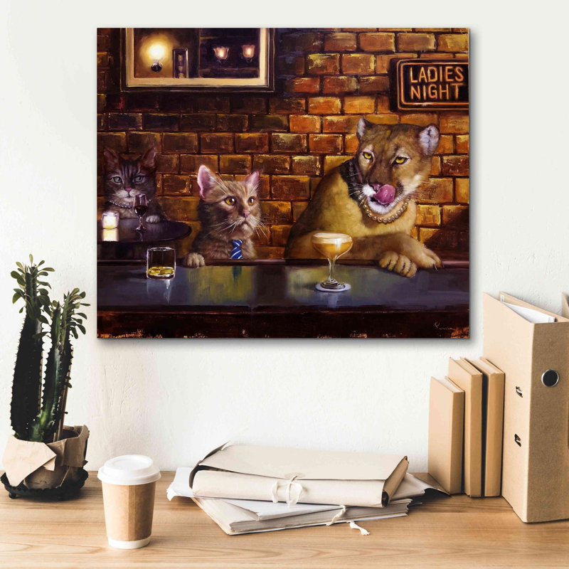 " On the Prowl " Print
