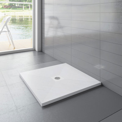 Kionte W 30mm D Square Shower Tray