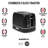 2 Slice Toaster Wide Slot with Removable Crumb Tray, Variable Browning Control, black-97962200