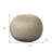 20" Gold 100% Cotton Ottoman