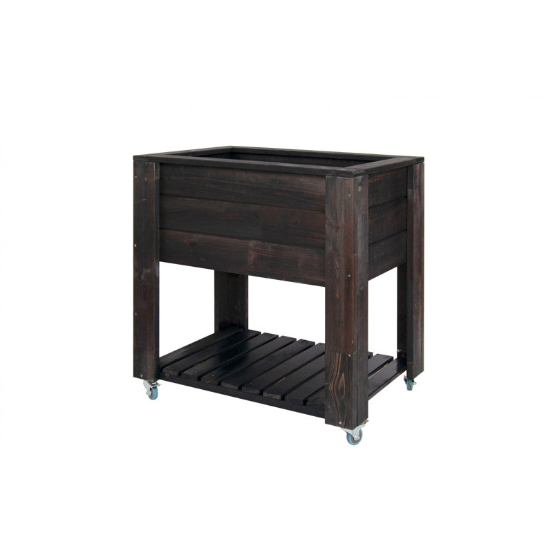 Markward Raised Bed on Wheels Anthracite