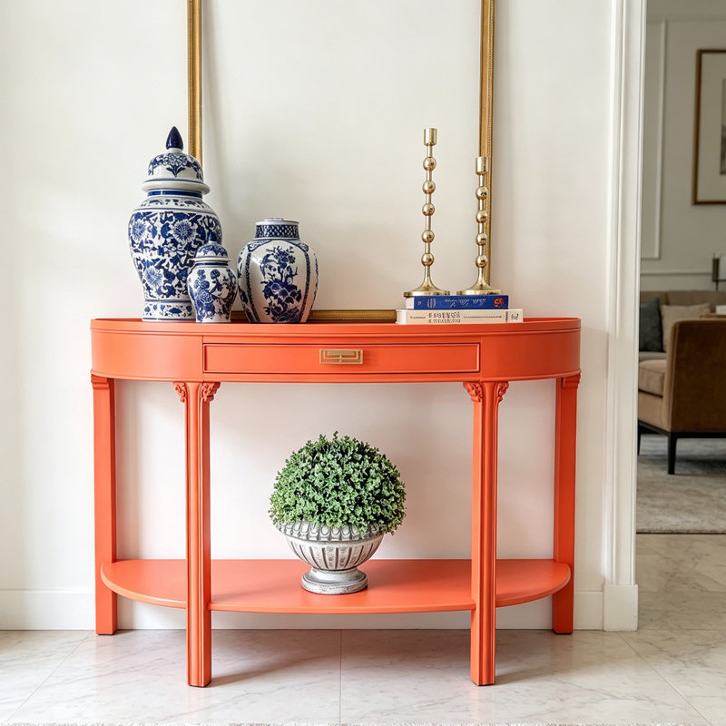 Console American Luxury, H 31,5 po x l 47,2 po x P 15,7 po