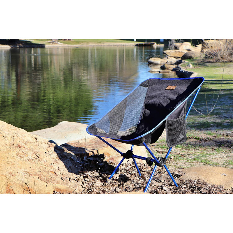 Folding Camping Chair, Blue