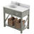 Lazenby 36 " W Freestanding Standard Single Vanity Bathroom Vanity With Stone Top-1572921725
