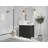 Sonoma 36 In. W X 22 In. D Centre Sink Bathroom Vanity In Blacktop With Cove Edge Quartz-110486511