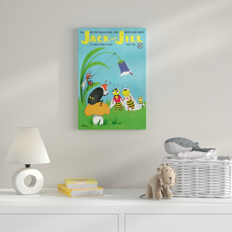 Bugs Marriage II - Wrapped Canvas Print, 46cm H x 30cm W