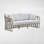 Chaffins Seating Set, White, 2-PC