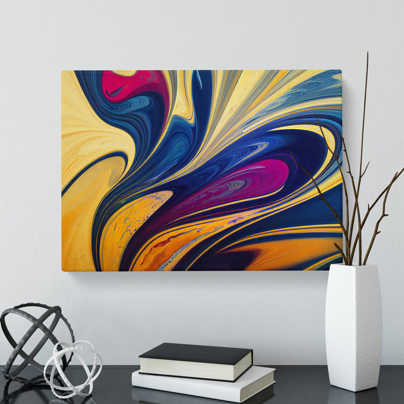 Marble Abstract Vol.7 - Wrapped Canvas, 35cm H x 50cm W x 3cm D