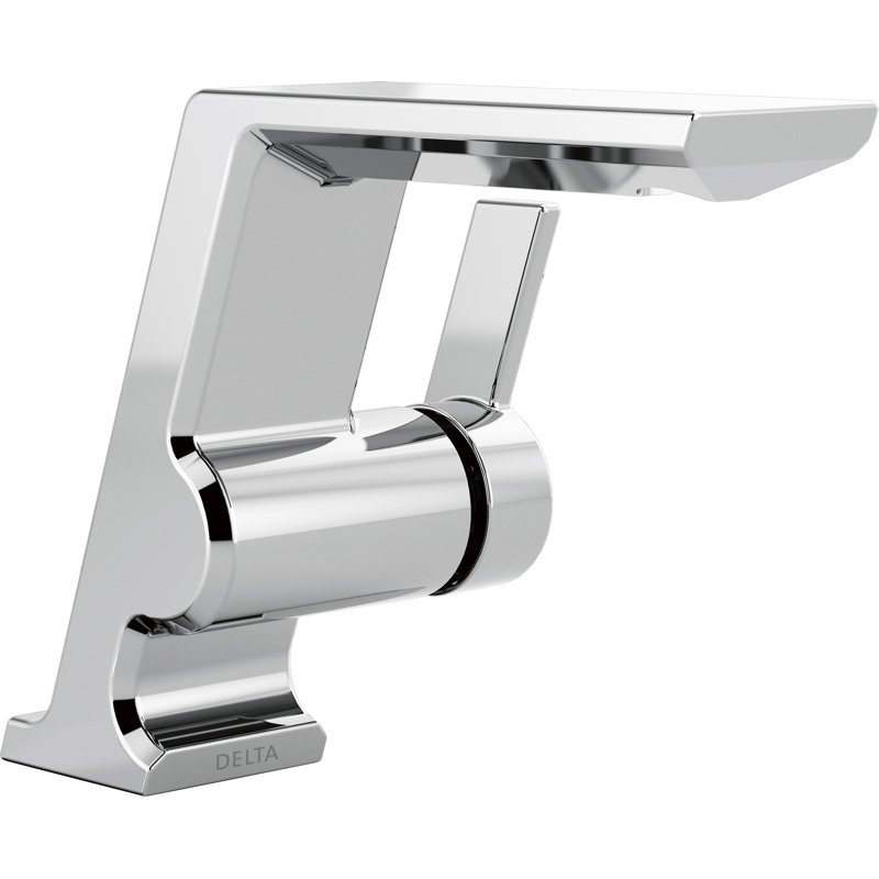 Pivotal Single Hole Bathroom Faucet with Drain Assembly and DIAMOND™ Seal Technology, Chrome