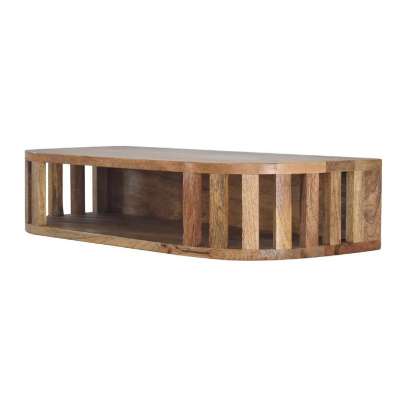 Delisca 27.56'' Solid Wood Console Table