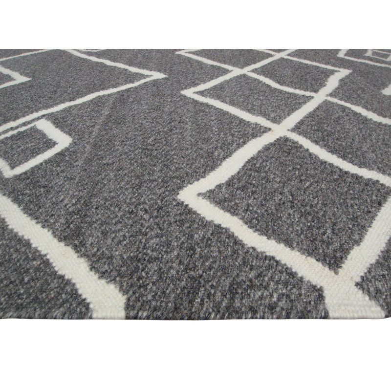 Trumbull Geometric Hand Woven Area Rug, Rectangle 200 x 290cm