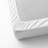 Violet Linen Luxe Luxury Cotton Sateen, Luxury Ultra Soft 300 Thread Count Sateen Cotton, Extra Soft and Comfortable, White, 44", Luxurious, Fitted sheet-116246407