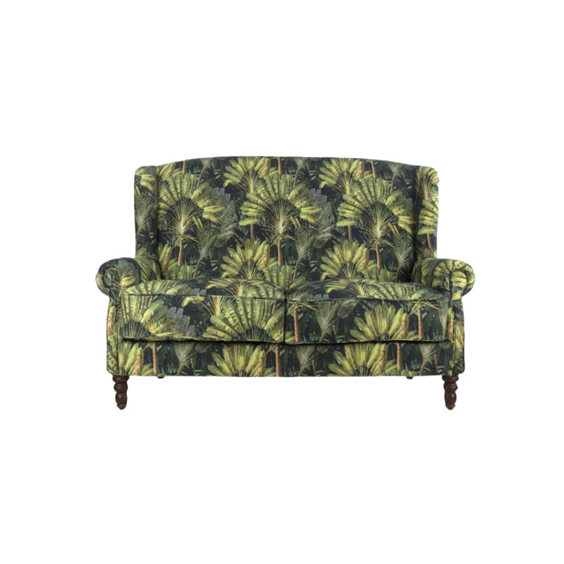 Simple Solid Wood Sofa Upholstered 62.9'' Sofa