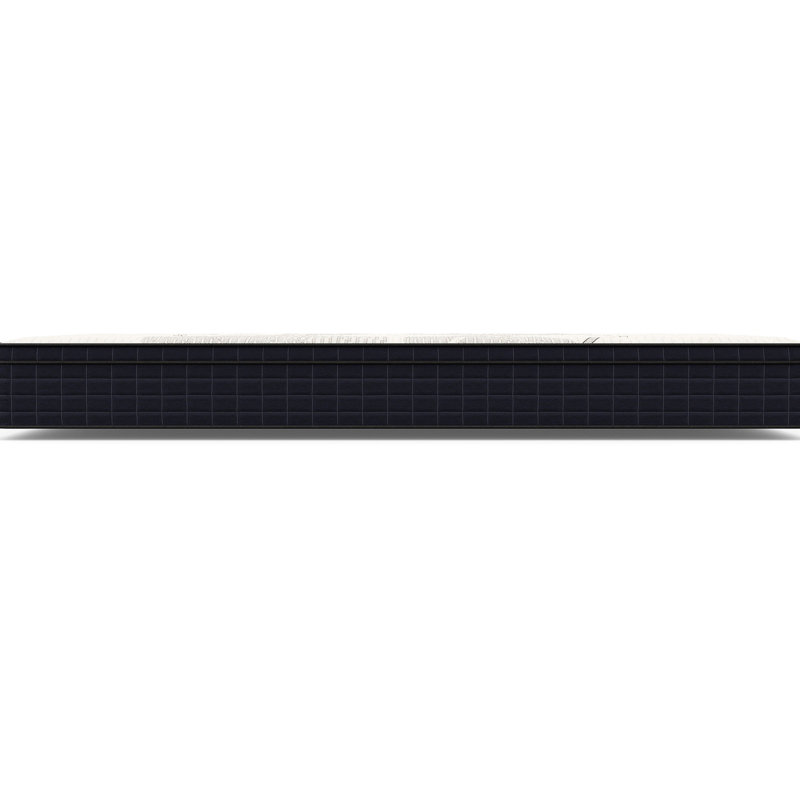 Matelas 12,5 "à sensation moyenne, cuivre simple, matelas en mousse blanche, Twin, 12.68"