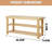 Bamboo Shoe Bench 90cm - Three-Layer Shoe Rack, Wooden Shoe Storage, Entryway Shoe Bench, Modern Shoe Rack-2114489396