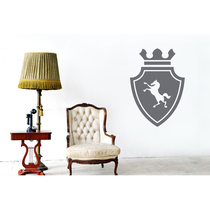 Wall Decal, Large, Grey