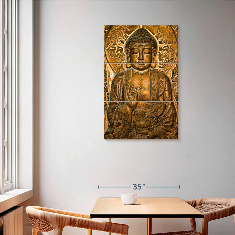 Adella Buddha Mural, 57" H x 36" W