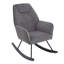 Cecile Upholstered Rocking Chair