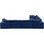 Homero Velvet L-Shaped Sectional Reversible-87141462