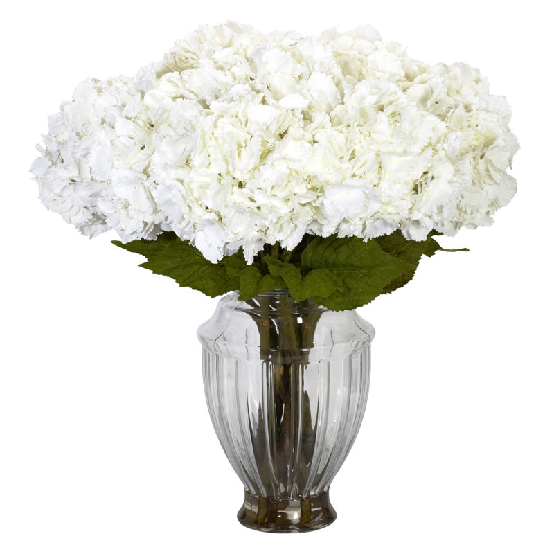 Pièce maîtresse hortensiae en vase