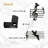 Music Notes and Birds Modern Abstract Wall Accent Sculpture Hanging Decoration Metal Wall Decor-124840252-124840249