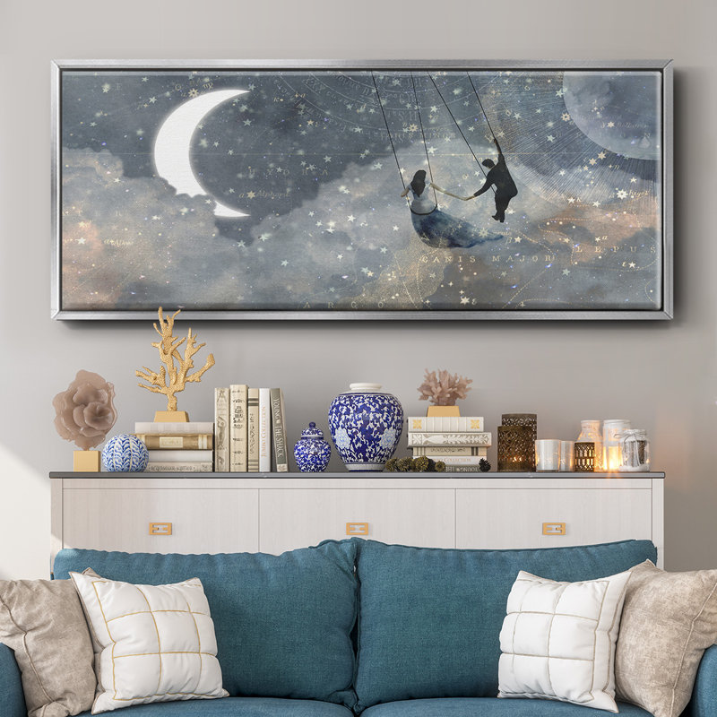 Celestial Love Collection D-, toile encadrée, H 20 po x l 50 po