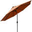 Antibes 2.7m Traditional Parasol with Lights-1258266137