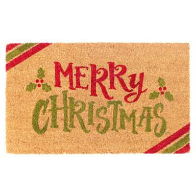 Non-Slip Christmas Doormat