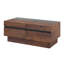 Table basse à piédestal avec rangement Holten