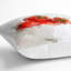 Bowl Of Red Tomatoes In Abstract Square Throw Cushion-56280699-56280703
