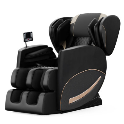 Zero Gravity Massage Chair W/8 Massage Rollers And Full-Body Air Pressure, Living Room Home Spa Recliner