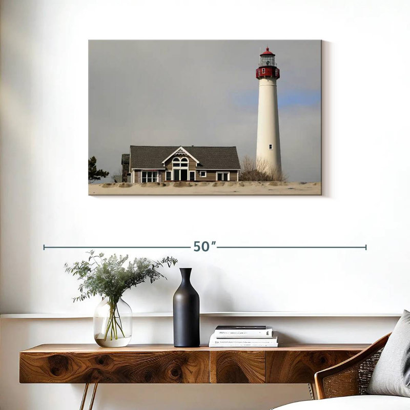Aletra Cape May Lighthouse, 24" H x 36" W