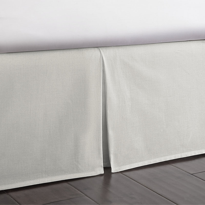 Adrianne Bed Skirt, California King, Pearl, 18''