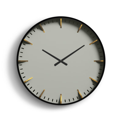 Della 19.63'' Metal Wall Clock