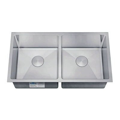 31'' L Undermount Double Bowl Stainless Steel Kitchen Sink