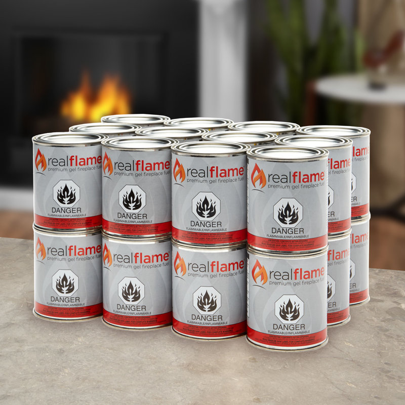 13 oz. Gel combustible, 12 canettes