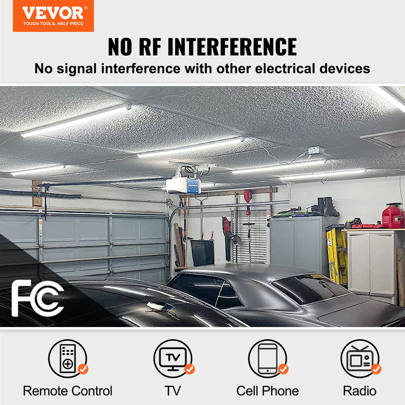 Paquet de 10 lumières DEL d'atelier, 8 pi, 80 W, luminaire de magasin pouvant être raccordé, 10000 lumières de plafond de 60 po, cordons d'alimentation de 59 po avec interrupteur marche / arrêt, câbles de raccordement de 48 po, pour garage, entrepôt, atelier, bureau