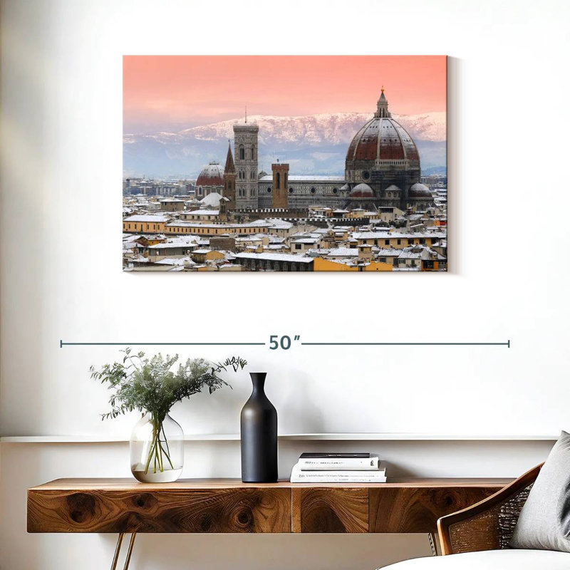 Kavia Florence en hiver, H 24 po x l 36 po