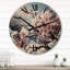 Horloge murale Winter Blossoms II-1764129373