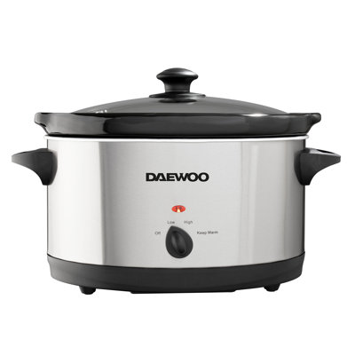 Daewoo Stainless Steel Slow Cooker