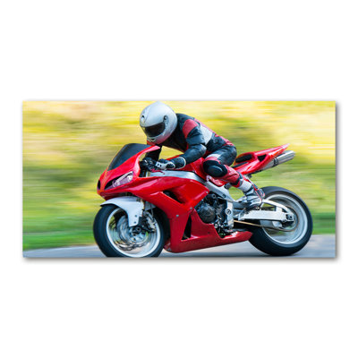 Motorcycle - Wrapped Canvas Print