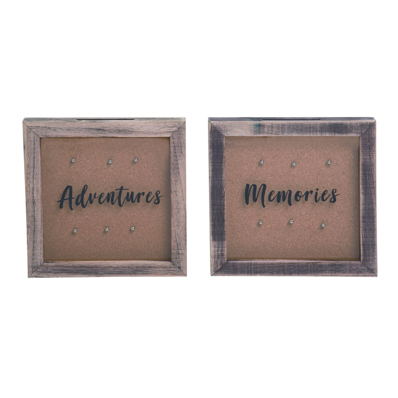  Ensemble de 2 décorations pour la maison Memories