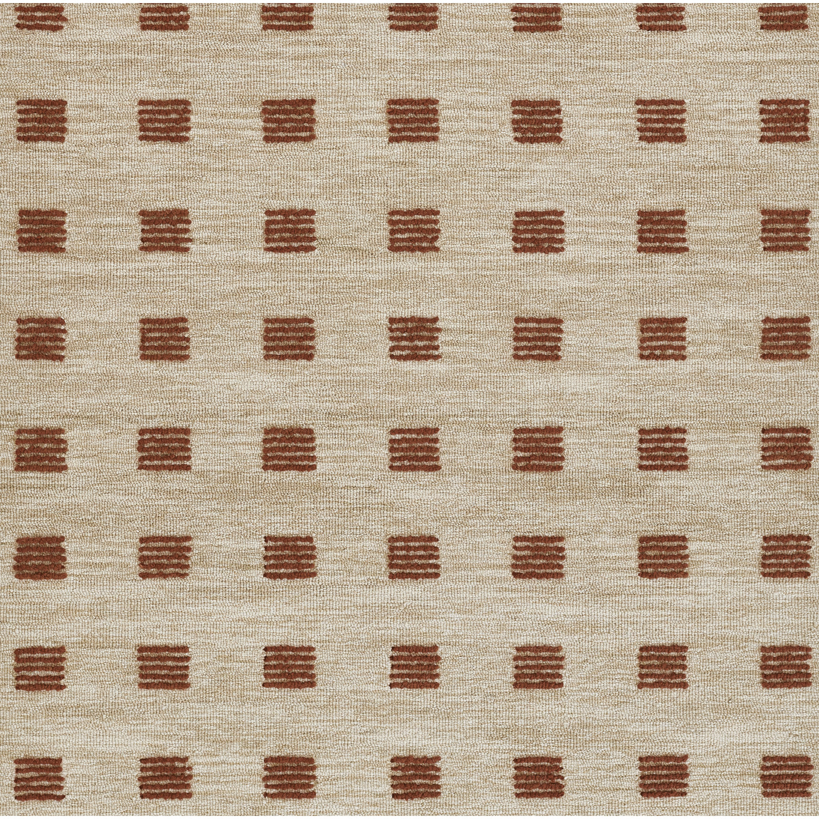 Lanora Hand Tufted Wool Red Rug, Runner 2'3" x 8'