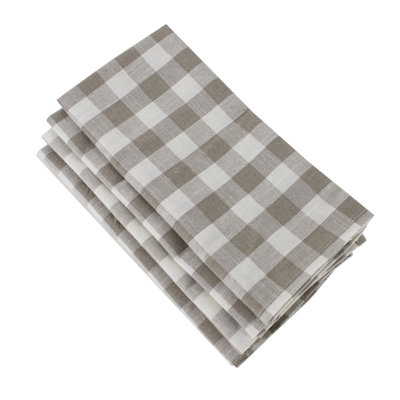 Buffalo Checkered Cloth Napkins, Set Of 4