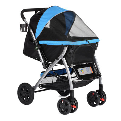 Pet Rover Premium Foldable Pet Stroller