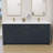 72 In. W X 22 In. D Solid Surface White Vanity Top Rectangular Single Sink Bathroom Vanity Top In Glossy White